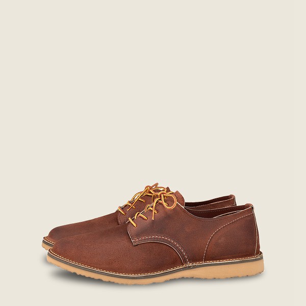 Red Wing Oxford Weekender - Muleskinner Læder - Brune - Herre 2653-EGJBI